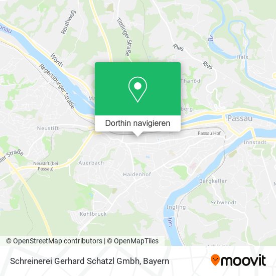 Schreinerei Gerhard Schatzl Gmbh Karte