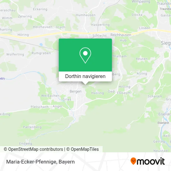 Maria-Ecker-Pfennige Karte