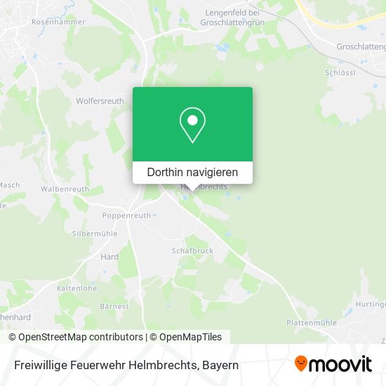 Freiwillige Feuerwehr Helmbrechts Karte