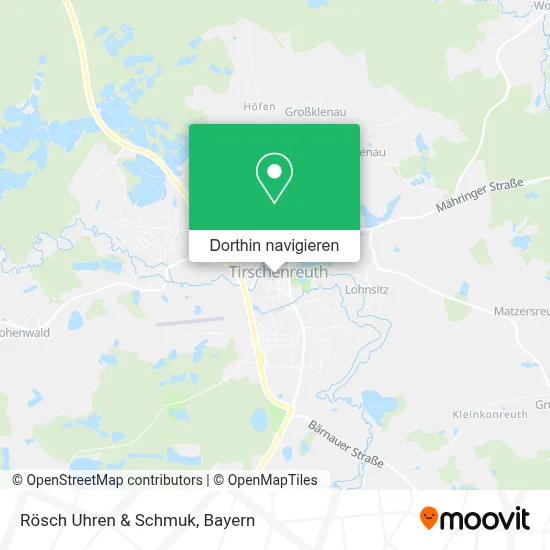 Rösch Uhren & Schmuk Karte