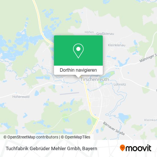 Tuchfabrik Gebrüder Mehler Gmbh Karte