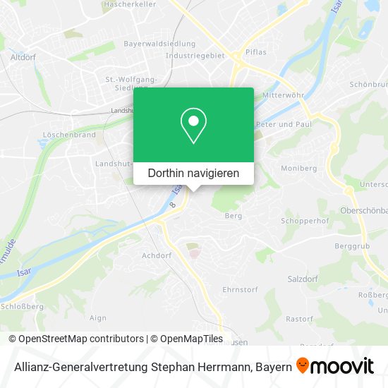Allianz-Generalvertretung Stephan Herrmann Karte