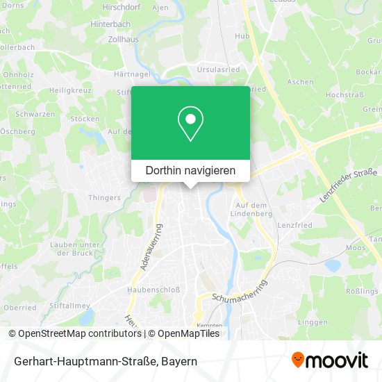 Gerhart-Hauptmann-Straße Karte