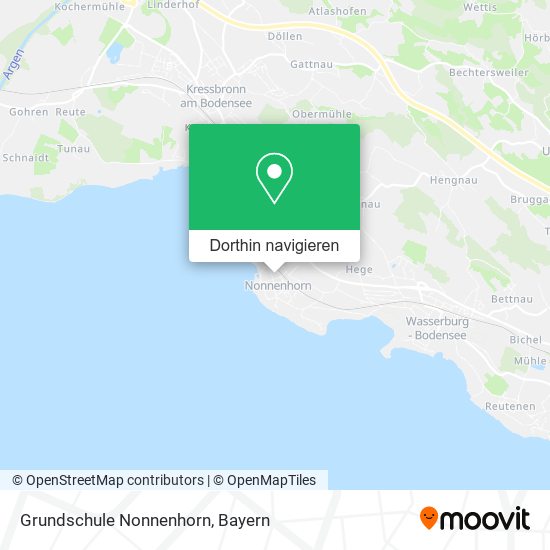 Grundschule Nonnenhorn Karte