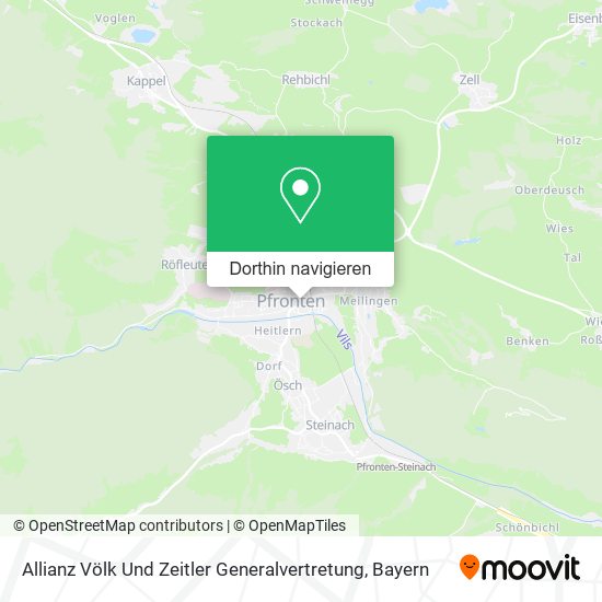 Allianz Völk Und Zeitler Generalvertretung Karte