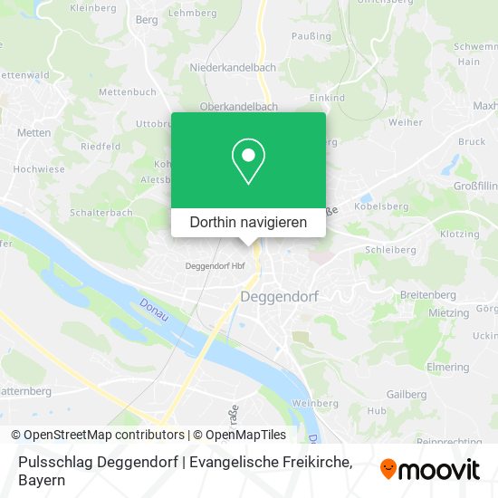 Pulsschlag Deggendorf | Evangelische Freikirche Karte