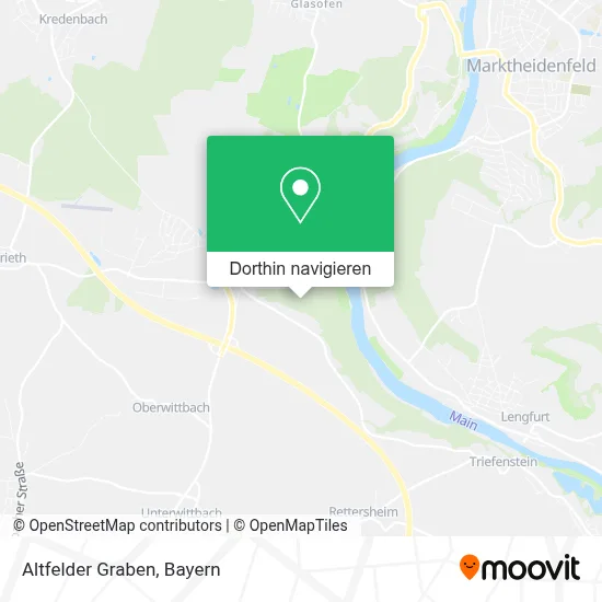 Altfelder Graben Karte