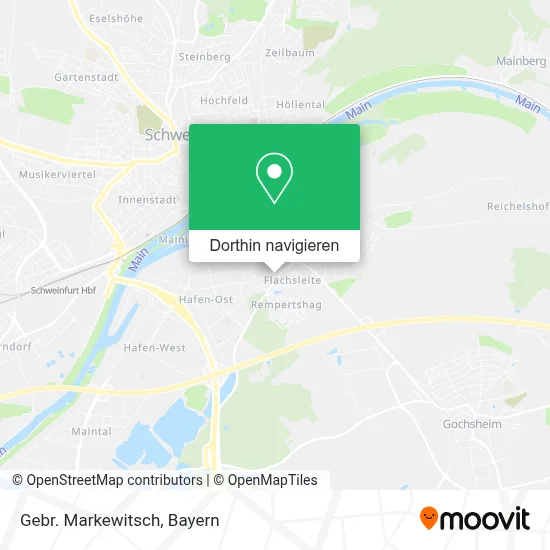 Gebr. Markewitsch Karte