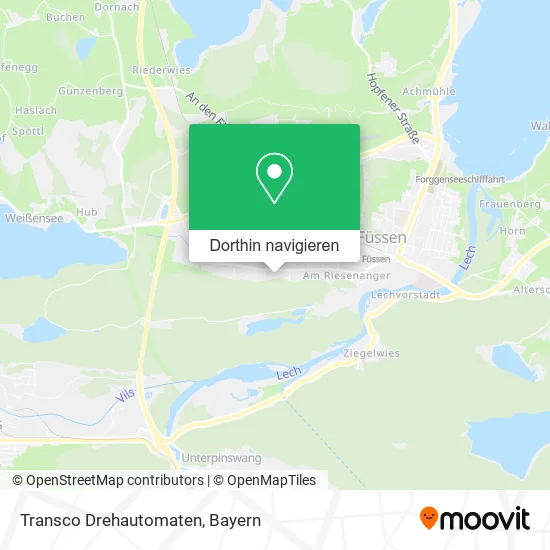 Transco Drehautomaten Karte