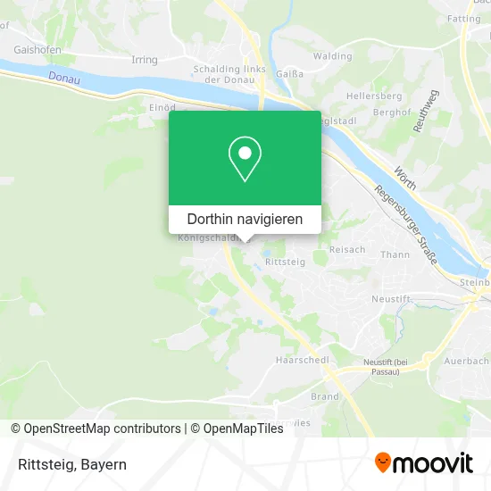 Rittsteig Karte