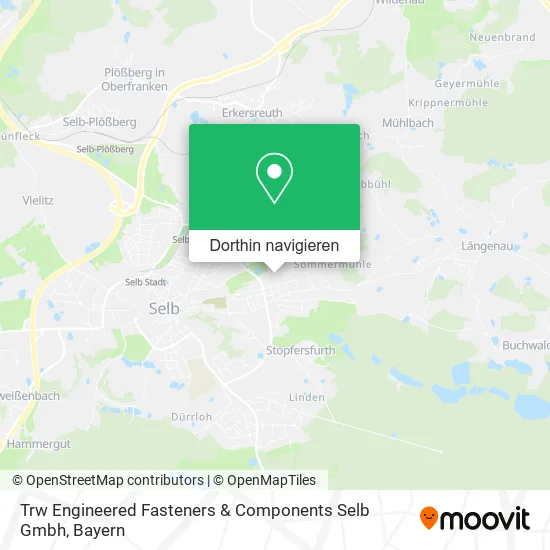 Trw Engineered Fasteners & Components Selb Gmbh Karte