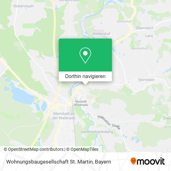 Wohnungsbaugesellschaft St. Martin Karte