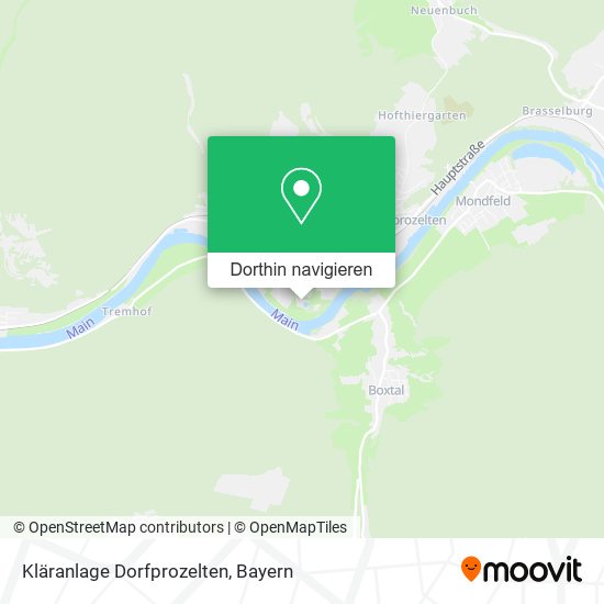 Kläranlage Dorfprozelten Karte