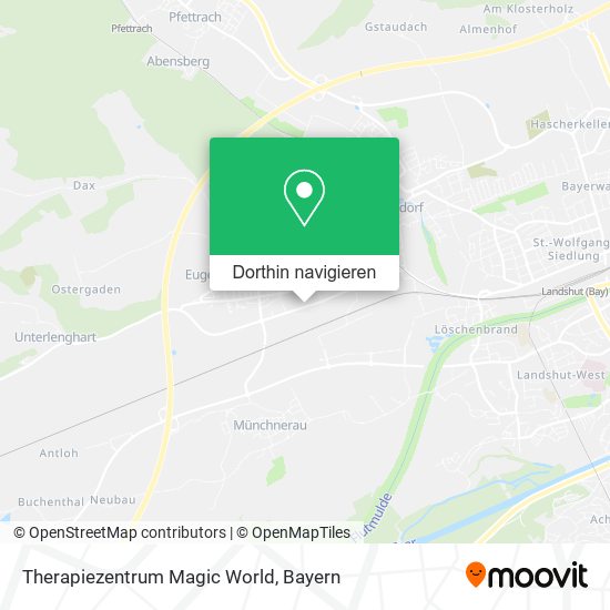 Therapiezentrum Magic World Karte
