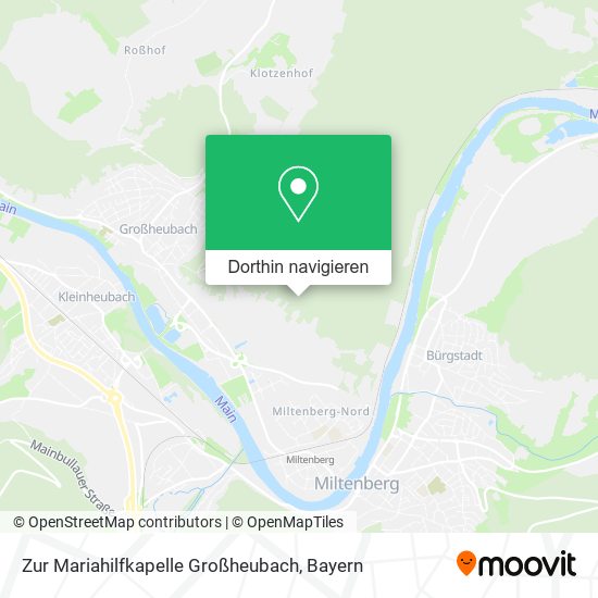 Zur Mariahilfkapelle Großheubach Karte