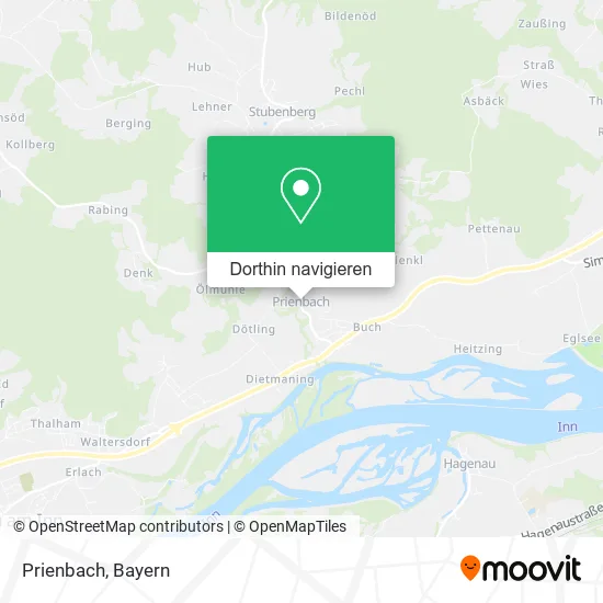 Prienbach Karte