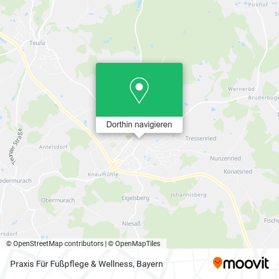 Praxis Für Fußpflege & Wellness Karte