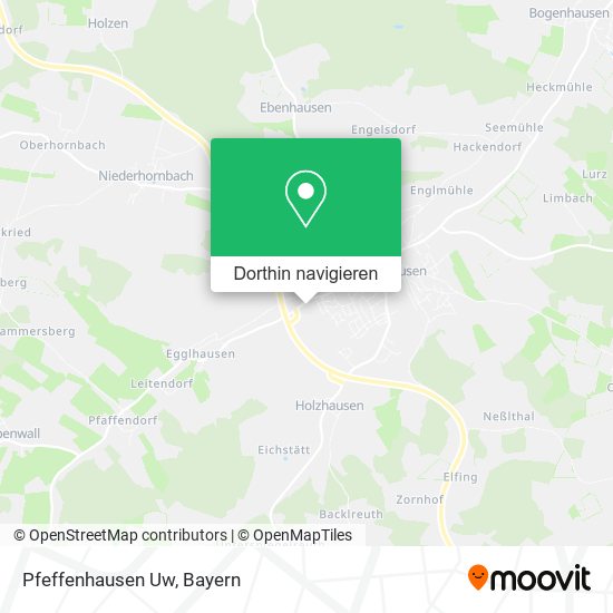 Pfeffenhausen Uw Karte