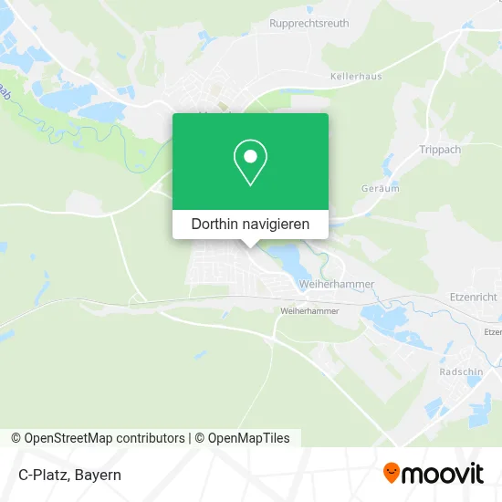 C-Platz Karte