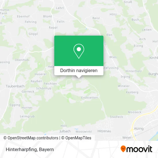 Hinterharpfing Karte
