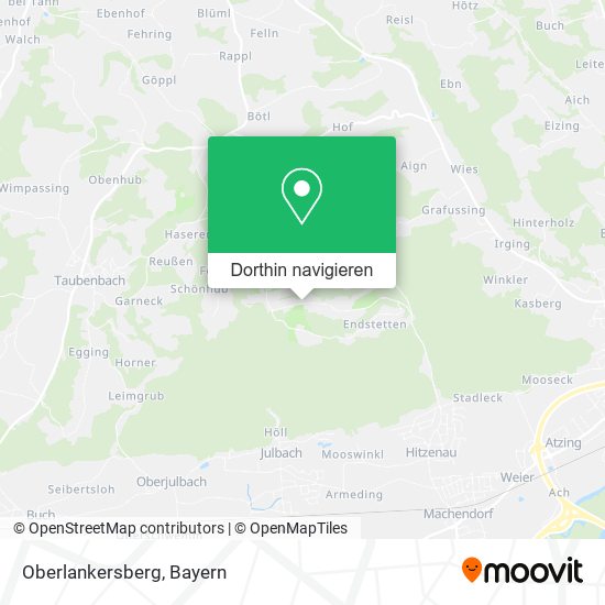 Oberlankersberg Karte