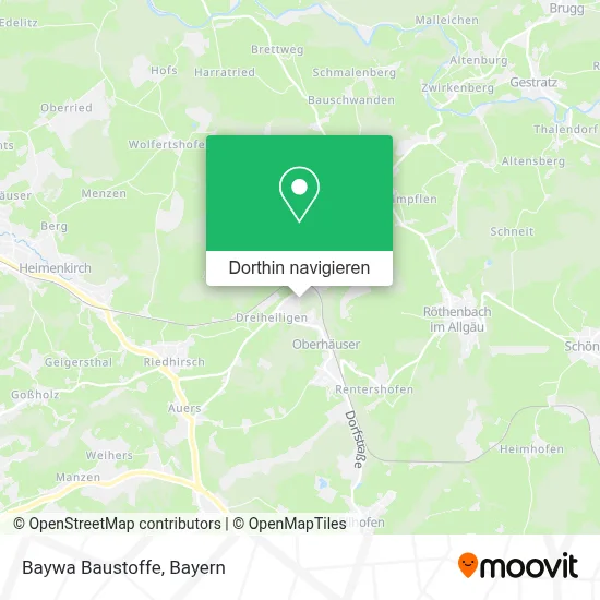 Baywa Baustoffe Karte