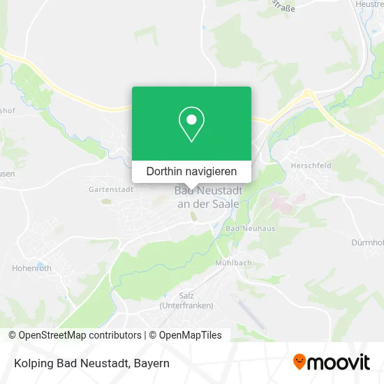 Kolping Bad Neustadt Karte
