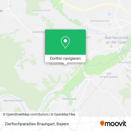 Zierfischparadies Braungart Karte