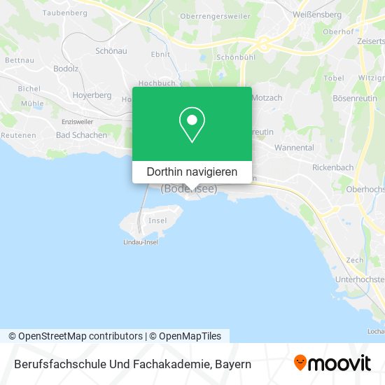 Berufsfachschule Und Fachakademie Karte