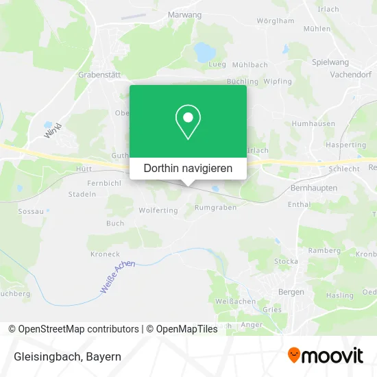 Gleisingbach Karte