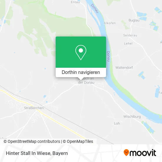 Hinter  Stall In Wiese Karte