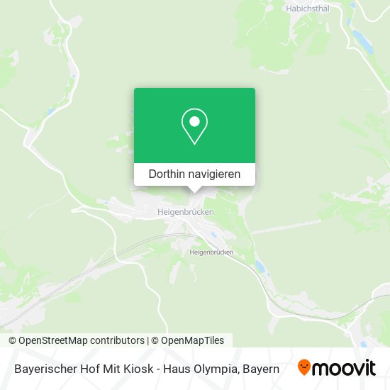 Bayerischer Hof Mit Kiosk - Haus Olympia Karte