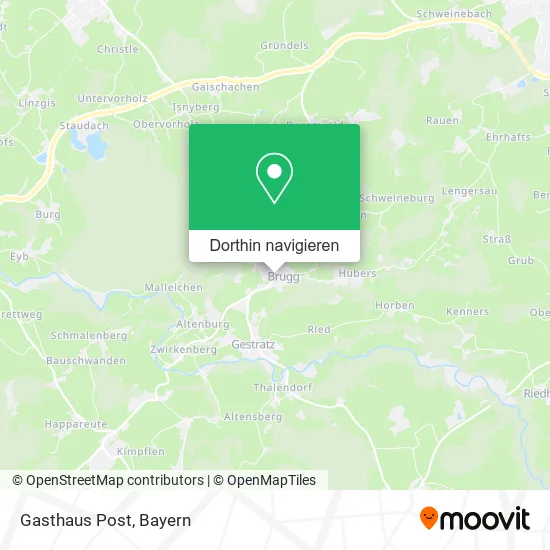 Gasthaus Post Karte