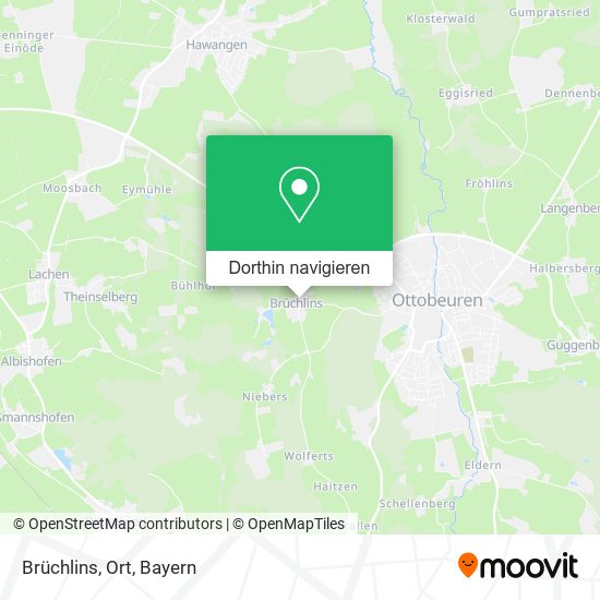 Brüchlins, Ort Karte