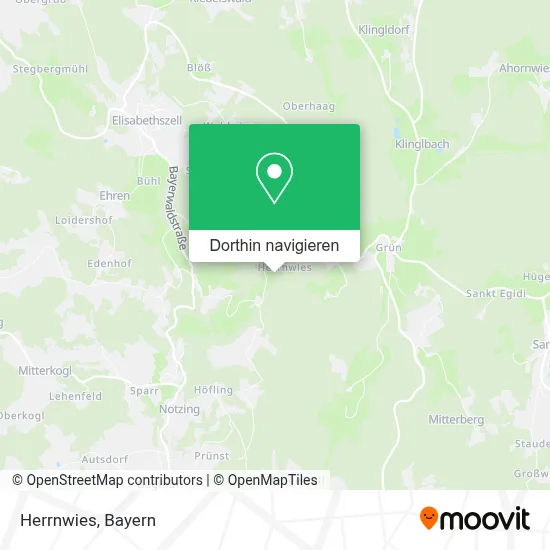 Herrnwies Karte
