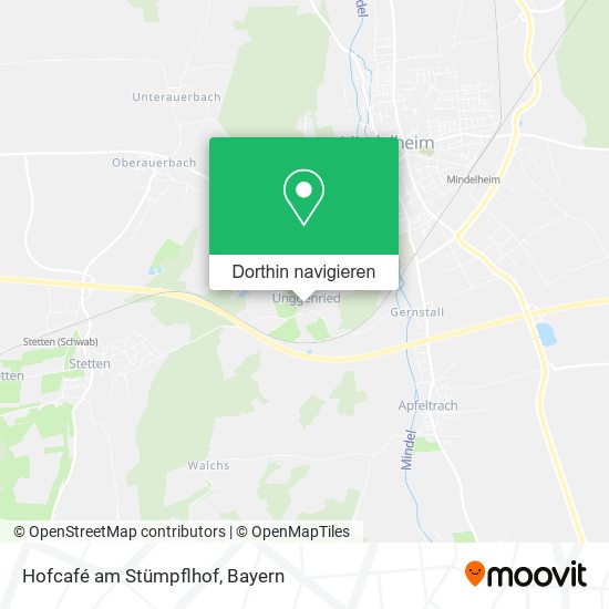 Hofcafé am Stümpflhof Karte