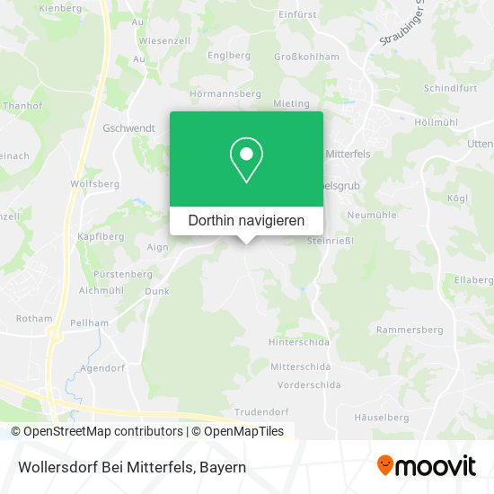 Wollersdorf Bei Mitterfels Karte