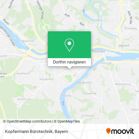 Kopfermann Bürotechnik Karte