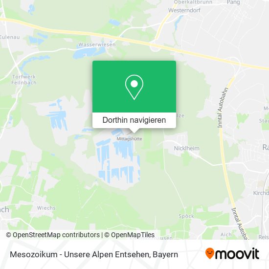 Mesozoikum - Unsere Alpen Entsehen Karte