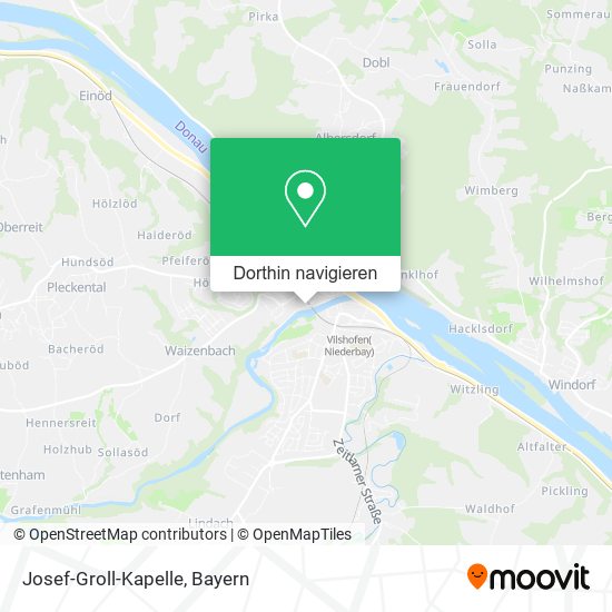 Josef-Groll-Kapelle Karte
