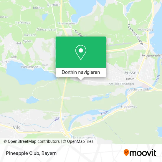 Pineapple Club Karte