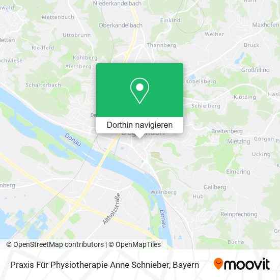 Praxis Für Physiotherapie Anne Schnieber Karte