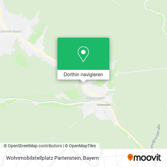 Wohnmobilstellplatz Partenstein Karte