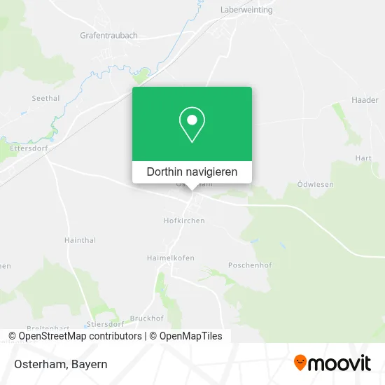 Osterham Karte