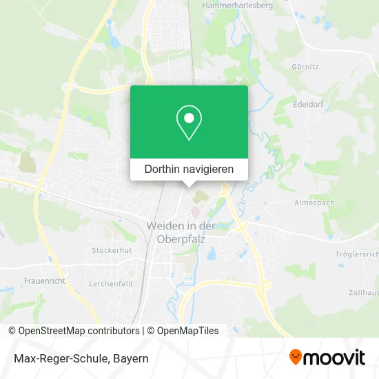 Max-Reger-Schule Karte