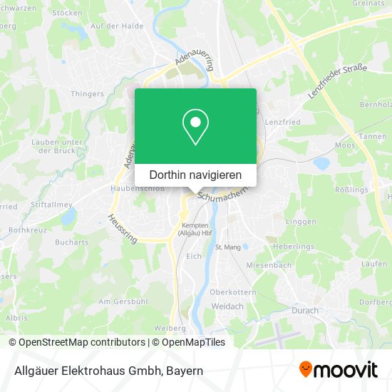 Allgäuer Elektrohaus Gmbh Karte
