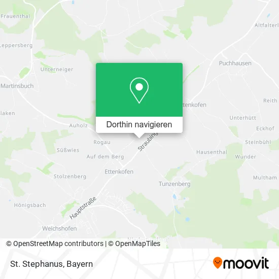 St. Stephanus Karte