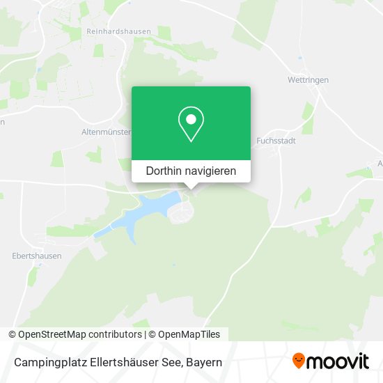 Campingplatz Ellertshäuser See Karte
