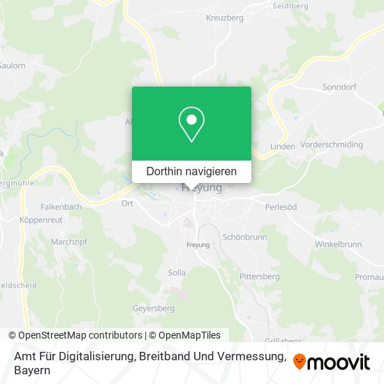 Amt Für Digitalisierung, Breitband Und Vermessung Karte