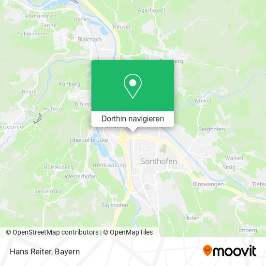 Hans Reiter Karte